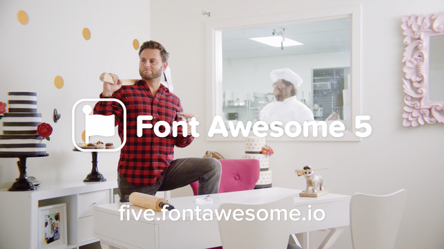 Font Awesome 5 project video thumbnail